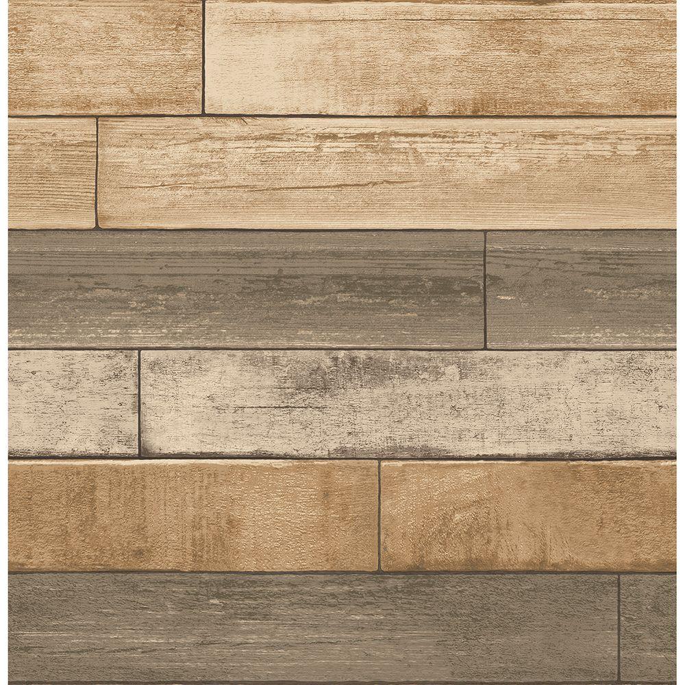 Brewster 56 4 Sq Ft Porter Wheat Weathered Plank Wallpaper 2701 - Plank Wood Wallpaper Roll Brewster 56 4 Sq Ft Porter Wheat Weathered Plank Wallpaper 2701 - Plank Wood Wallpaper Roll