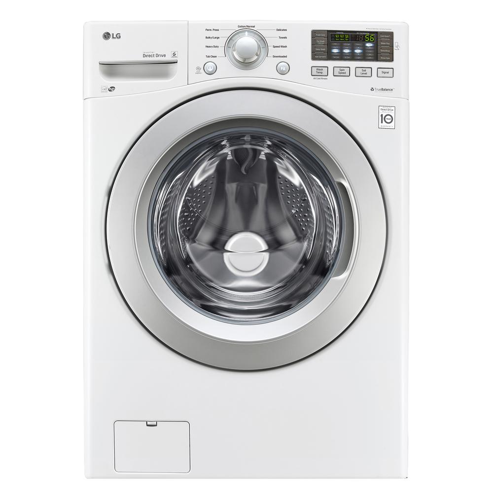 LG Electronics 4.5 cu. ft. High Efficiency Front Load Washer in ...