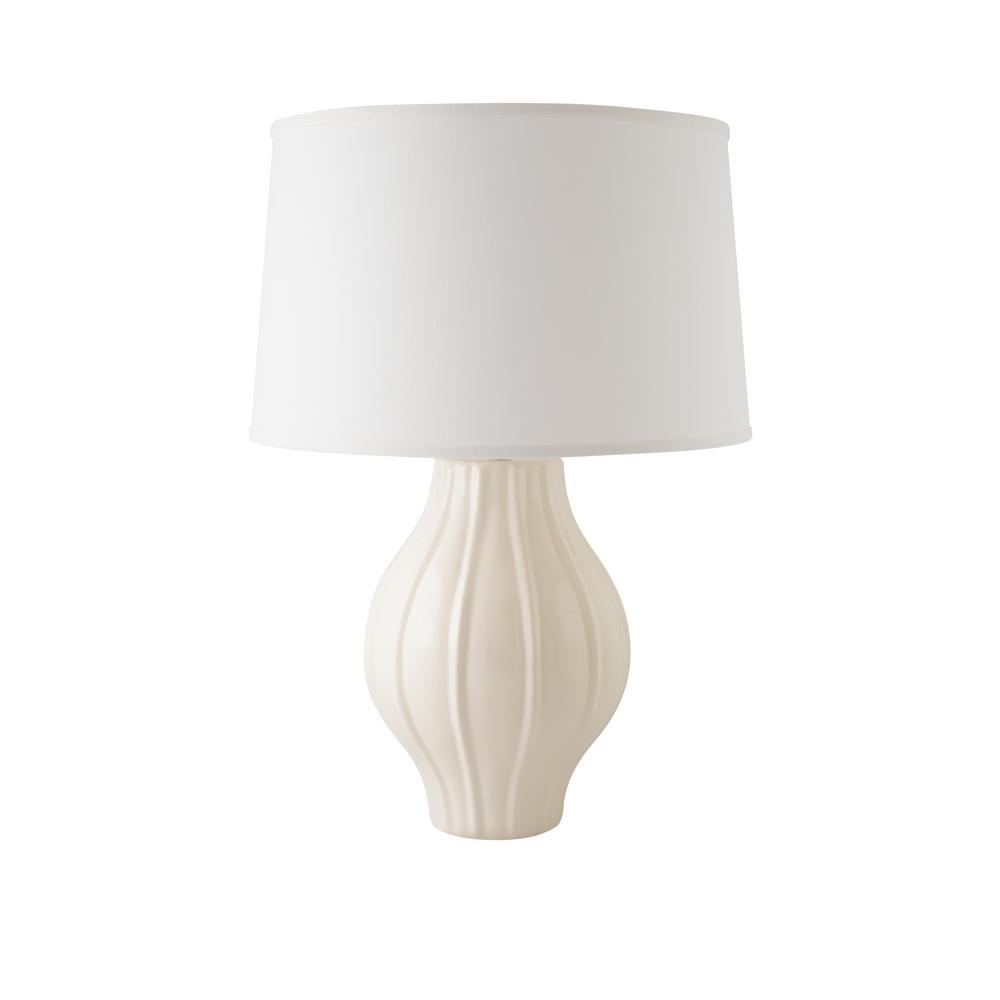 large white table lamps