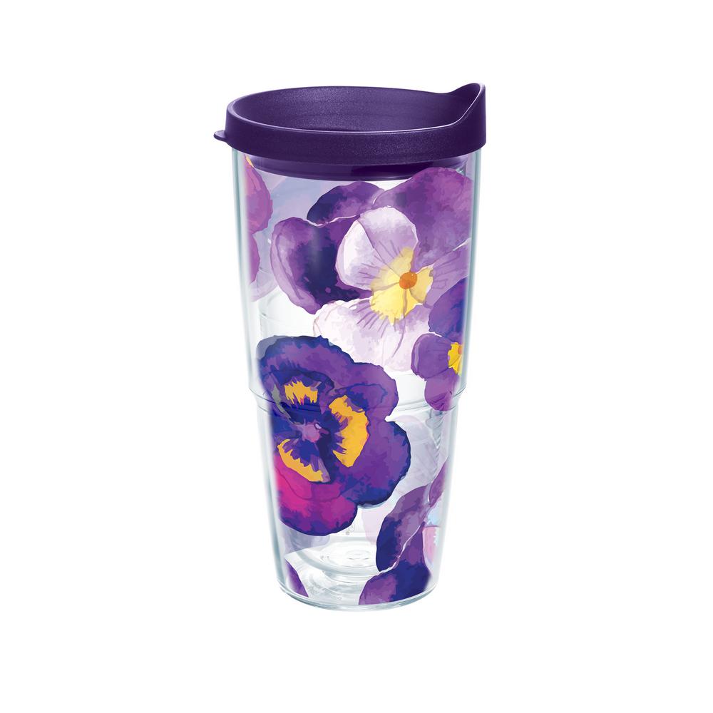 Tervis Watercolor 24 Oz Tumbler With Lid 1243668 The Home Depot Tervis Watercolor 24 Oz Tumbler With Lid