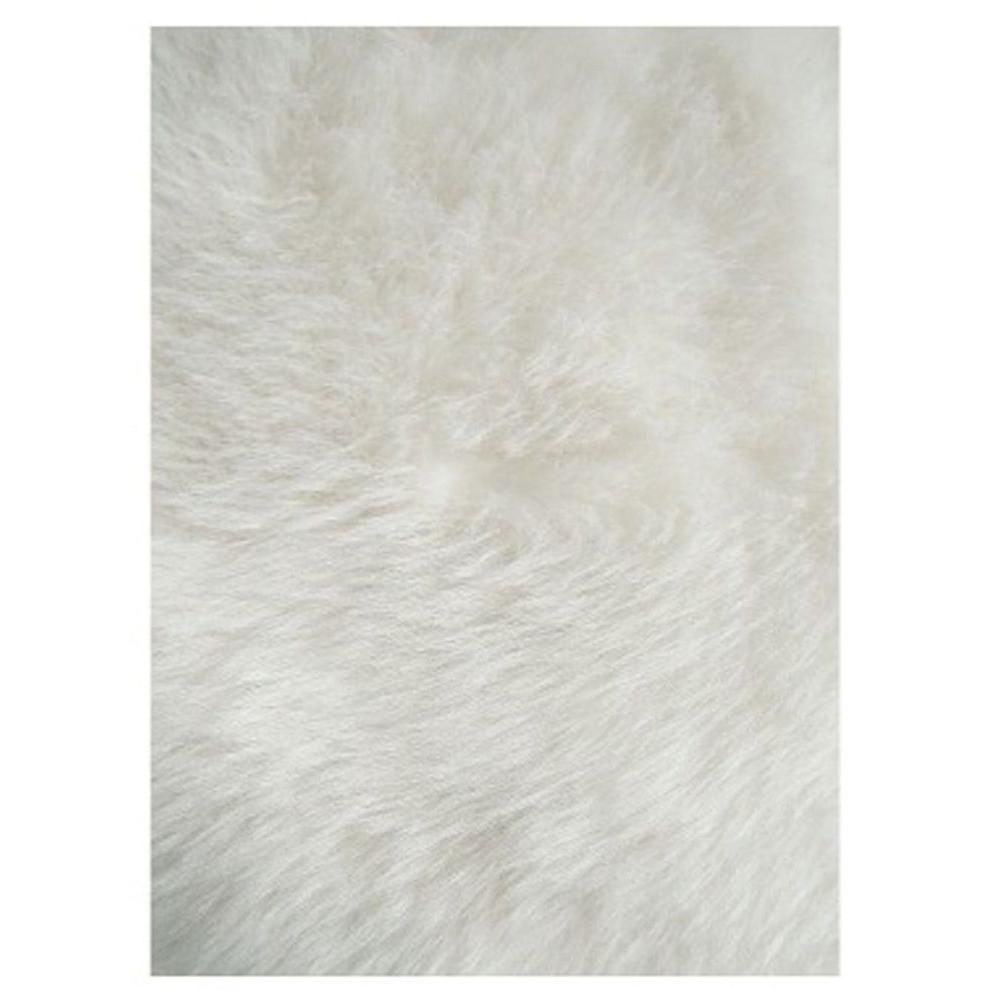 La Rug Flokati White 3 Ft X 4 Area Flk 008 3147 The Home La Rug Flokati White 3 Ft X 4 Area