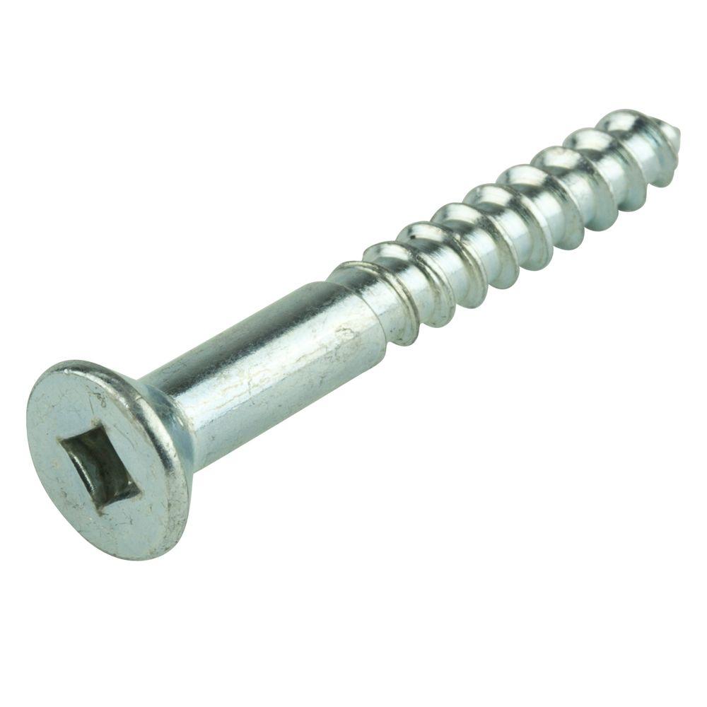 Crown Bolt #10 1-1/2 in. Internal Square Flat-Head Wood Screws (15-Pack ...