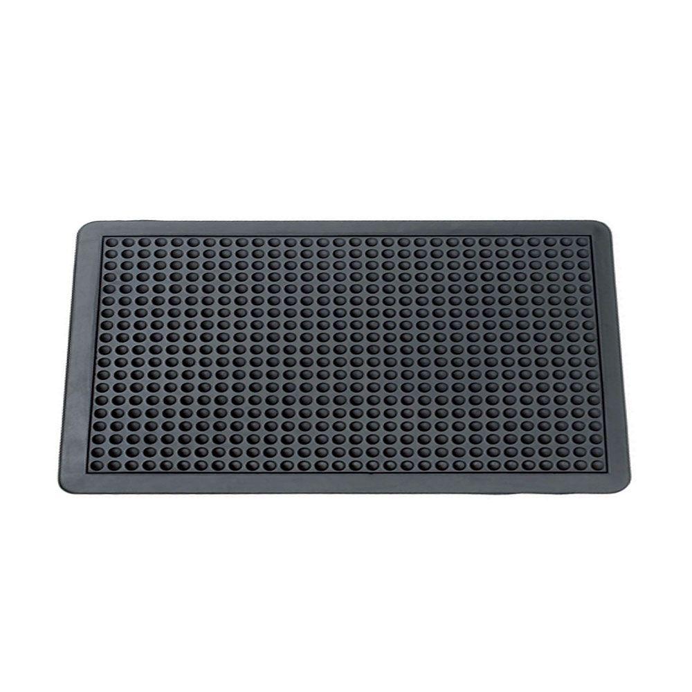 Matsinc Black 3 Ft X 4 Ft Rubber Anti Fatigue Mat Csbm34bk