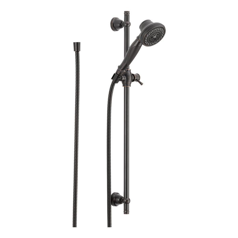 Delta 3Spray Slide Bar Hand Shower in Bronze57021RB The