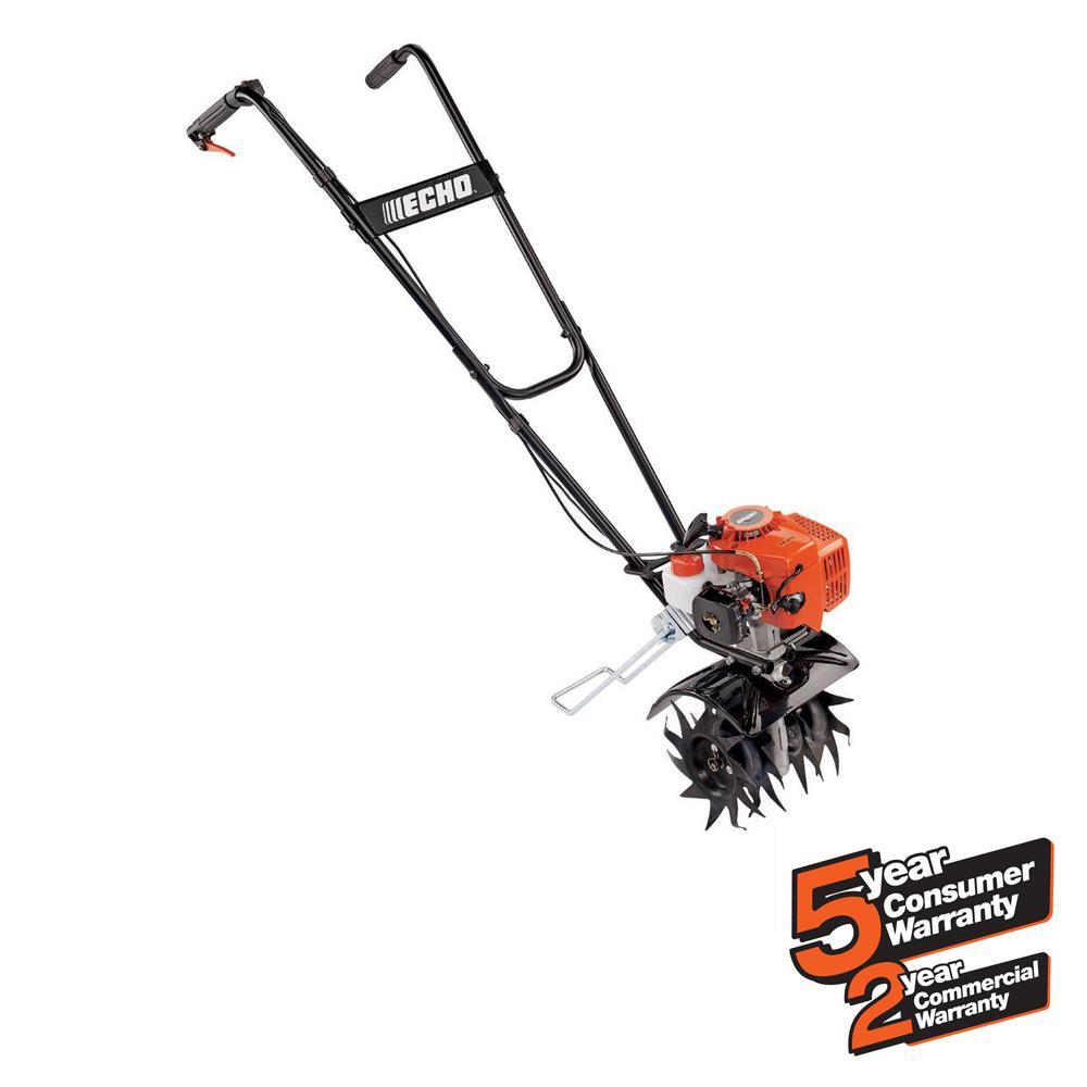 9 in. 21.2 cc Gas Tiller/ Cultivator Front-Tine Forward Rotating