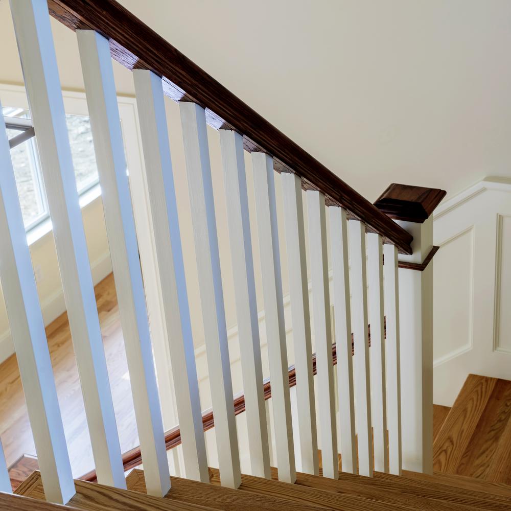Stair Parts 6510 8 Ft Unfinished Red Oak Stair Handrail 6510r Esr