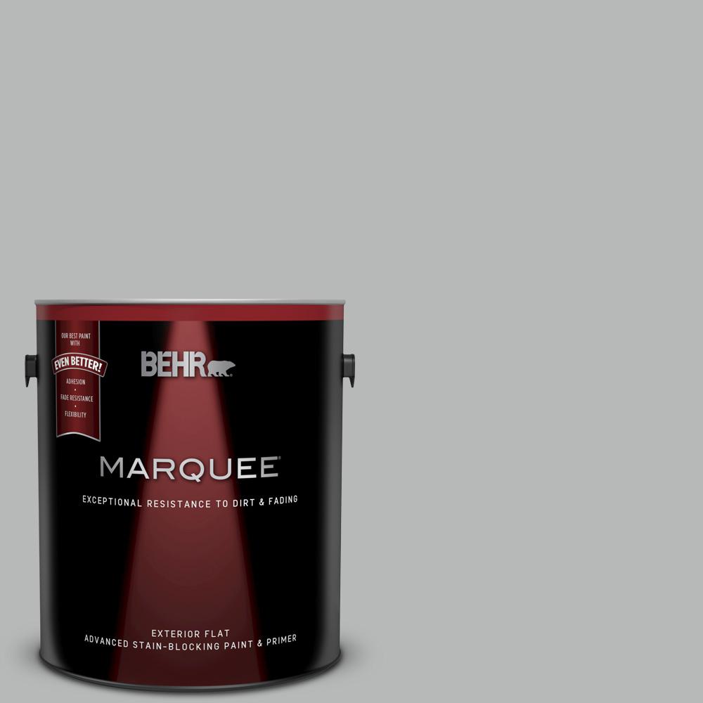 BEHR MARQUEE 1 gal. N4603 Lunar Surface Flat Exterior