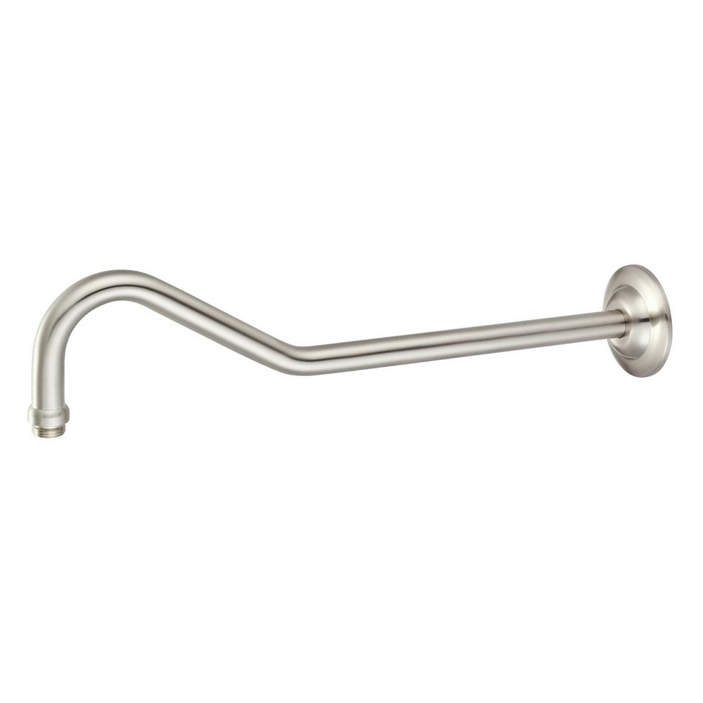 Barclay Products 1/2 in. IPS x 17 in. Vintage Shower Arm with Flange