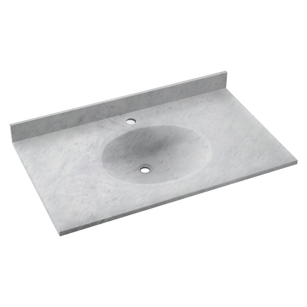 Solid Surface Vanity Top With Sink swan ellipse 37 in w x 22 in d solid surface vanity top Solid Surface Vanity Top With Sink swan ellipse 37 in w x 22 in d solid surface vanity top
