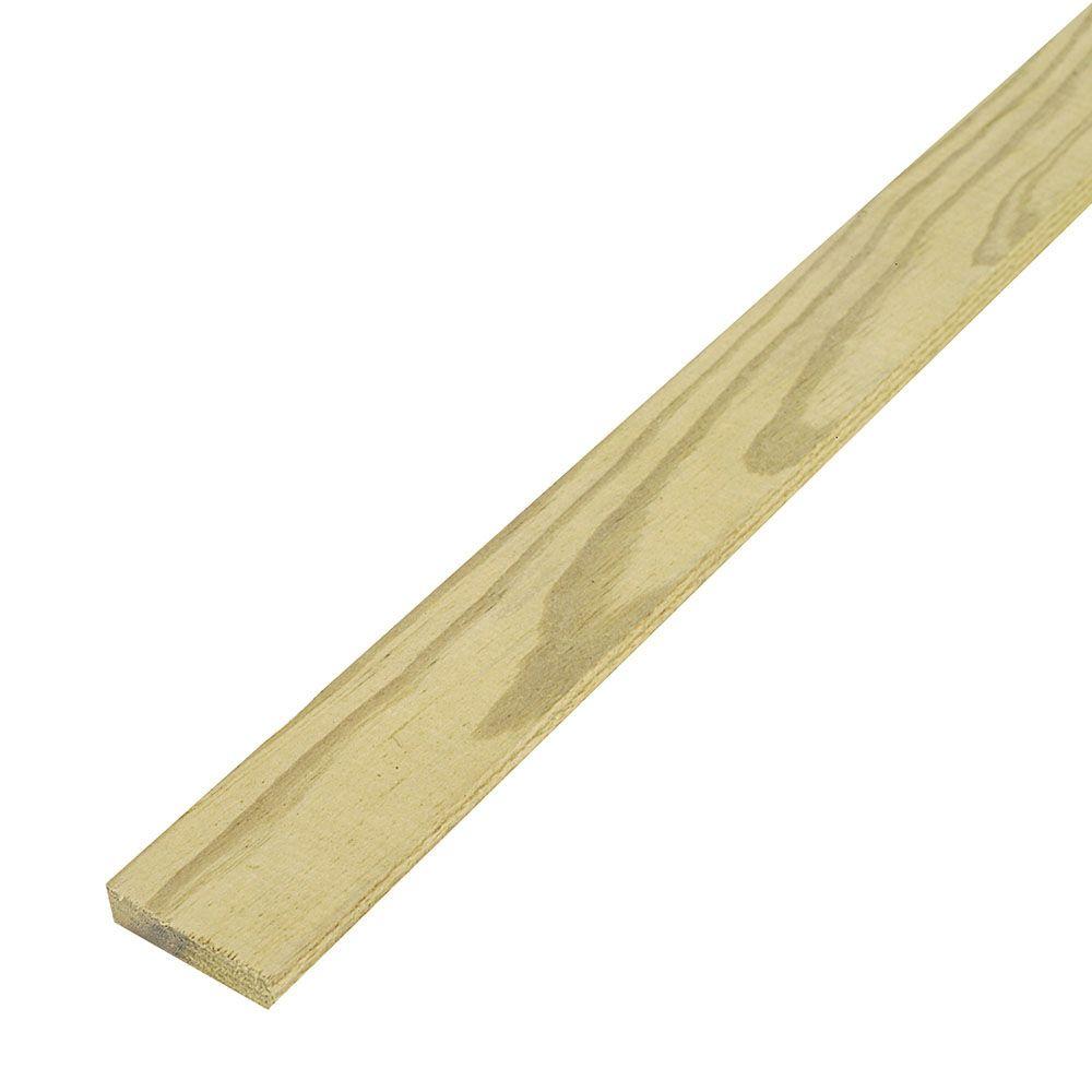 1-1/2 in. x 1/4 in. x 6 ft. Pressure-Treated Pine Lath-0101850 - The 1 4 X 1 2 Wood Strips