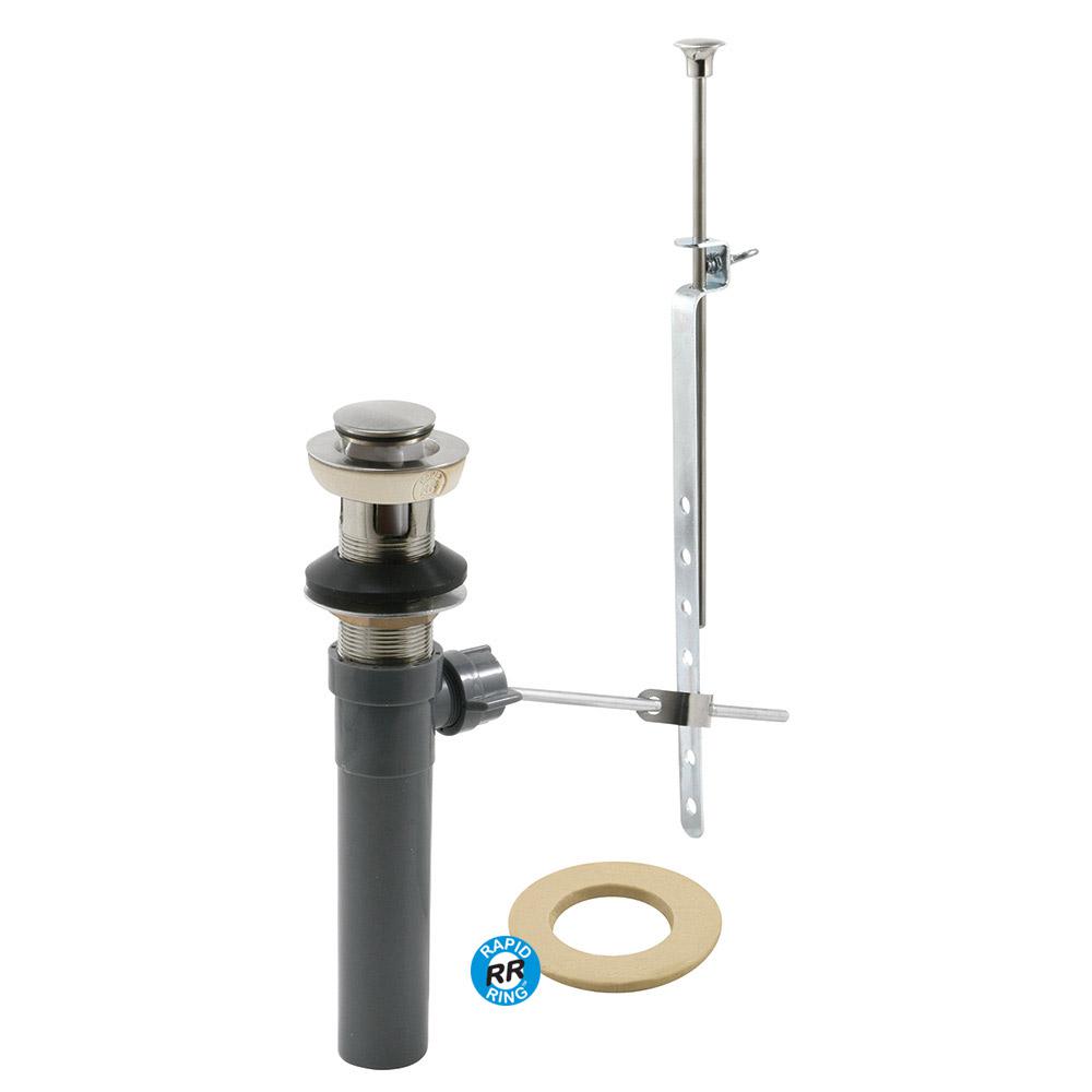 PrimeLine Drain PopUp Unit Satin/Brushed Nickel with PuttyRP31200SN