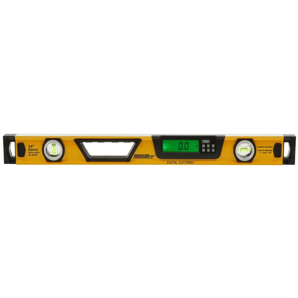 Johnson 24 in. Electronic Digital Level18762400 The Home Depot