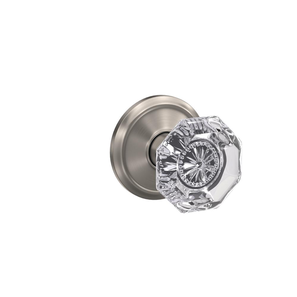 Schlage Custom Bowery Satin Brass Collins Trim Combined Interior