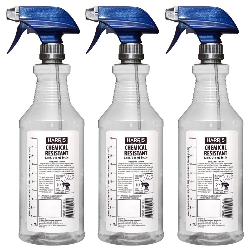 chemical resistant spray bottle