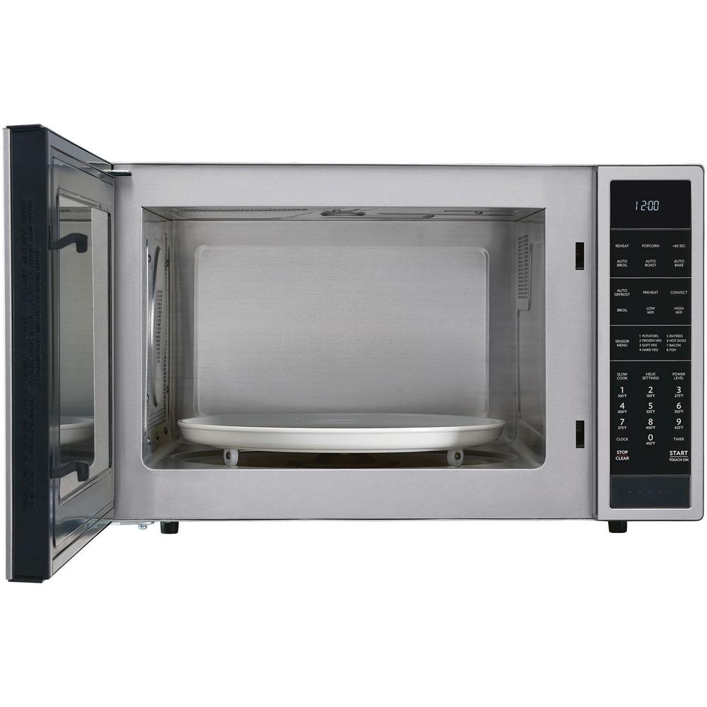 Sharp 1 5 Cu Ft Countertop Convection Microwave In Stainless