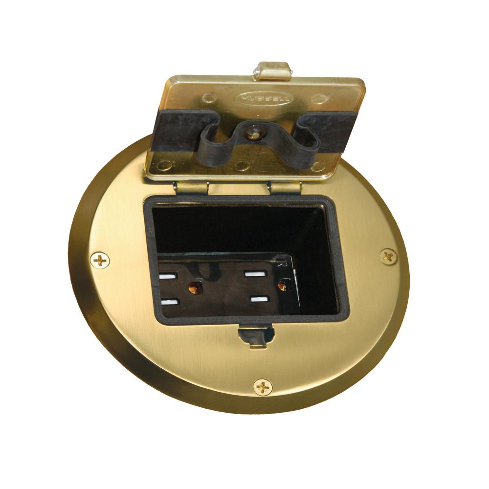 Recessed Floor Receptacle Brass | Bruin Blog