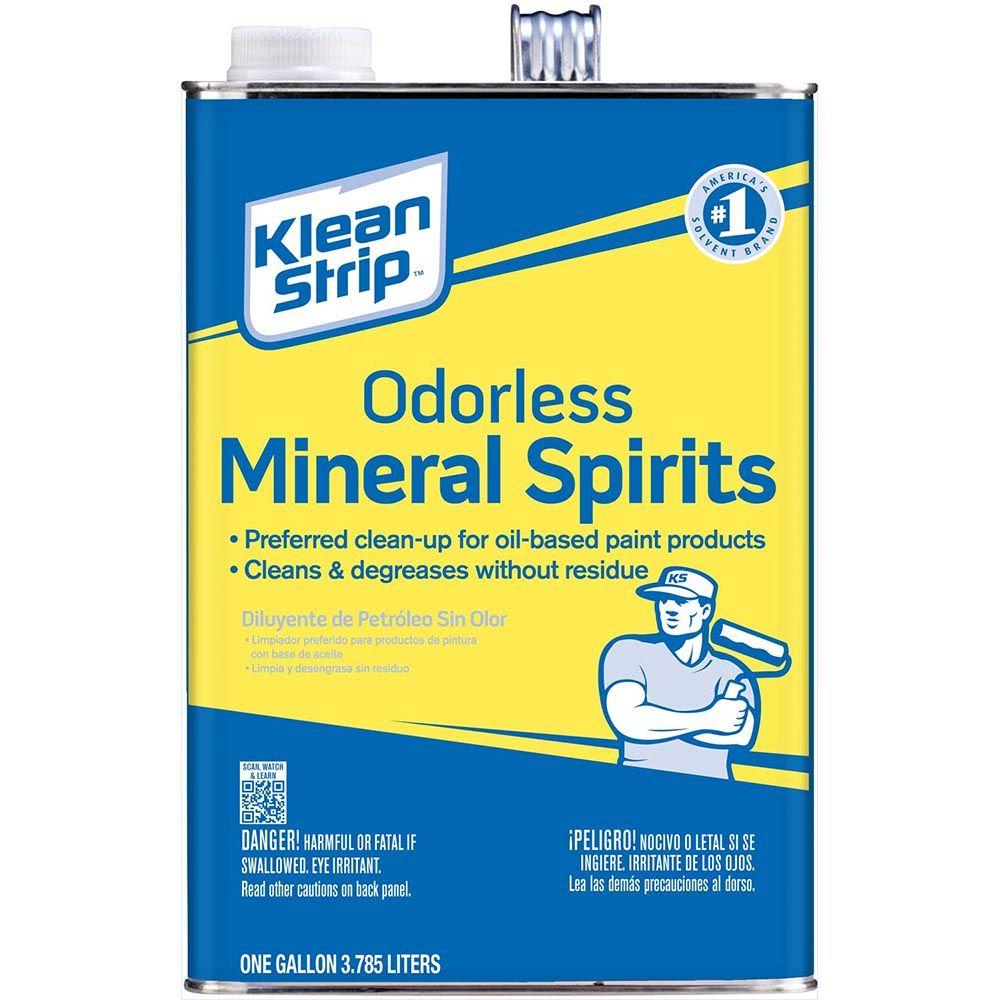 KleanStrip 1 gal. Odorless Mineral SpiritsGKSP94006PCA The Home Depot