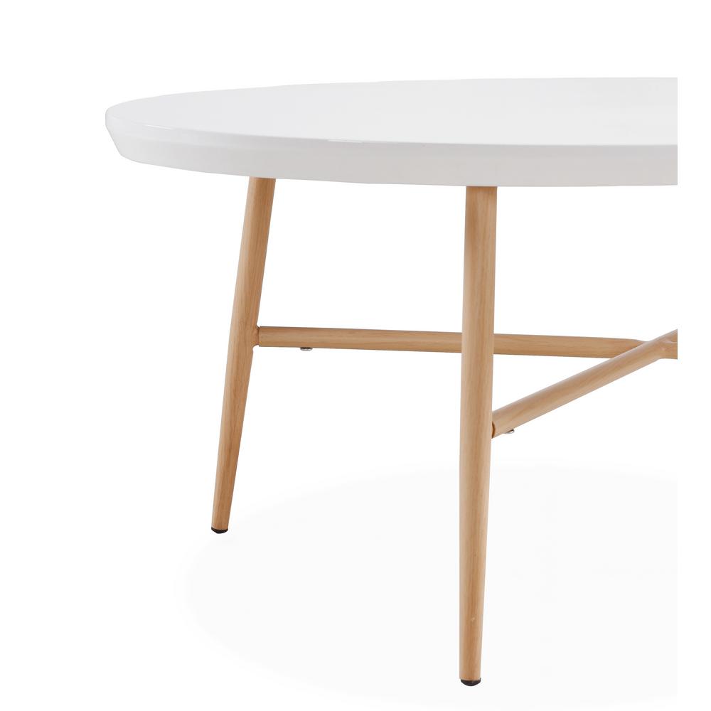 Handy Living Miami 44 In White Oak Large Oval Wood Coffee Table With Metal Legs Mm Ct11 2164 The Home Depot - Light Oak Oval Coffee Tables Handy Living Miami 44 In White Oak Large Oval Wood Coffee Table With Metal Legs Mm Ct11 2164 The Home Depot - Light Oak Oval Coffee Tables
