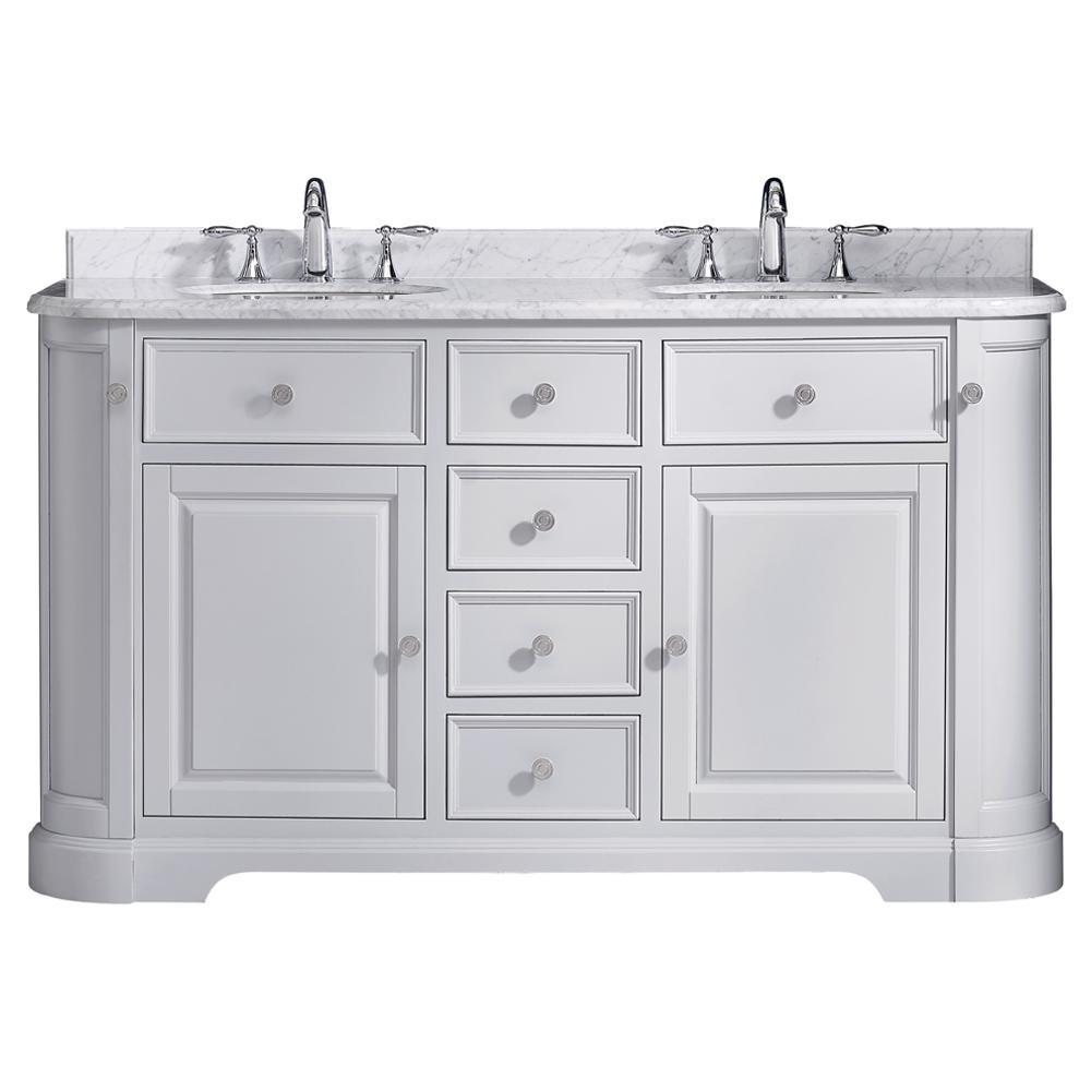 Cultured Marble 60 Inch Vanities Bathroom Bath The Compare Diana 60 In