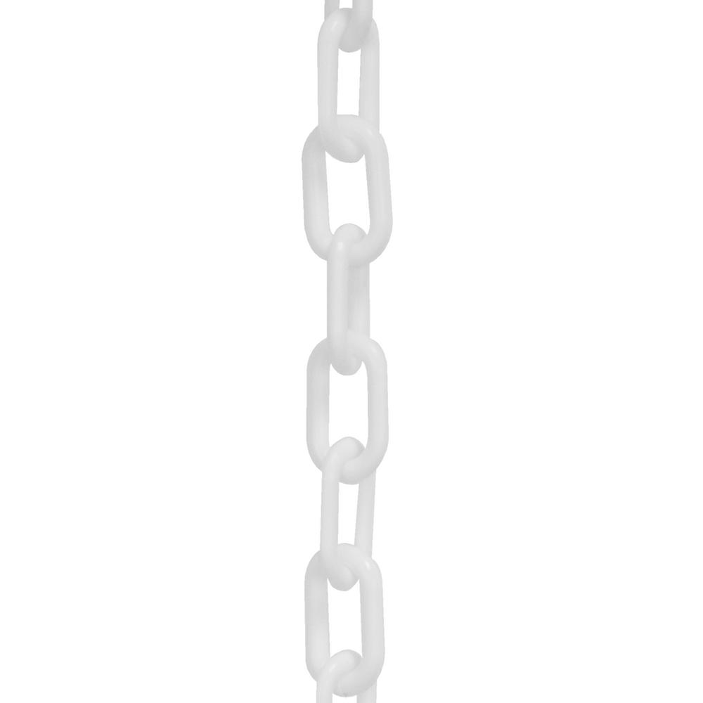 Mr. Chain 2 in. (8, 51 mm) x 50 ft. HD White Plastic Chain5100150