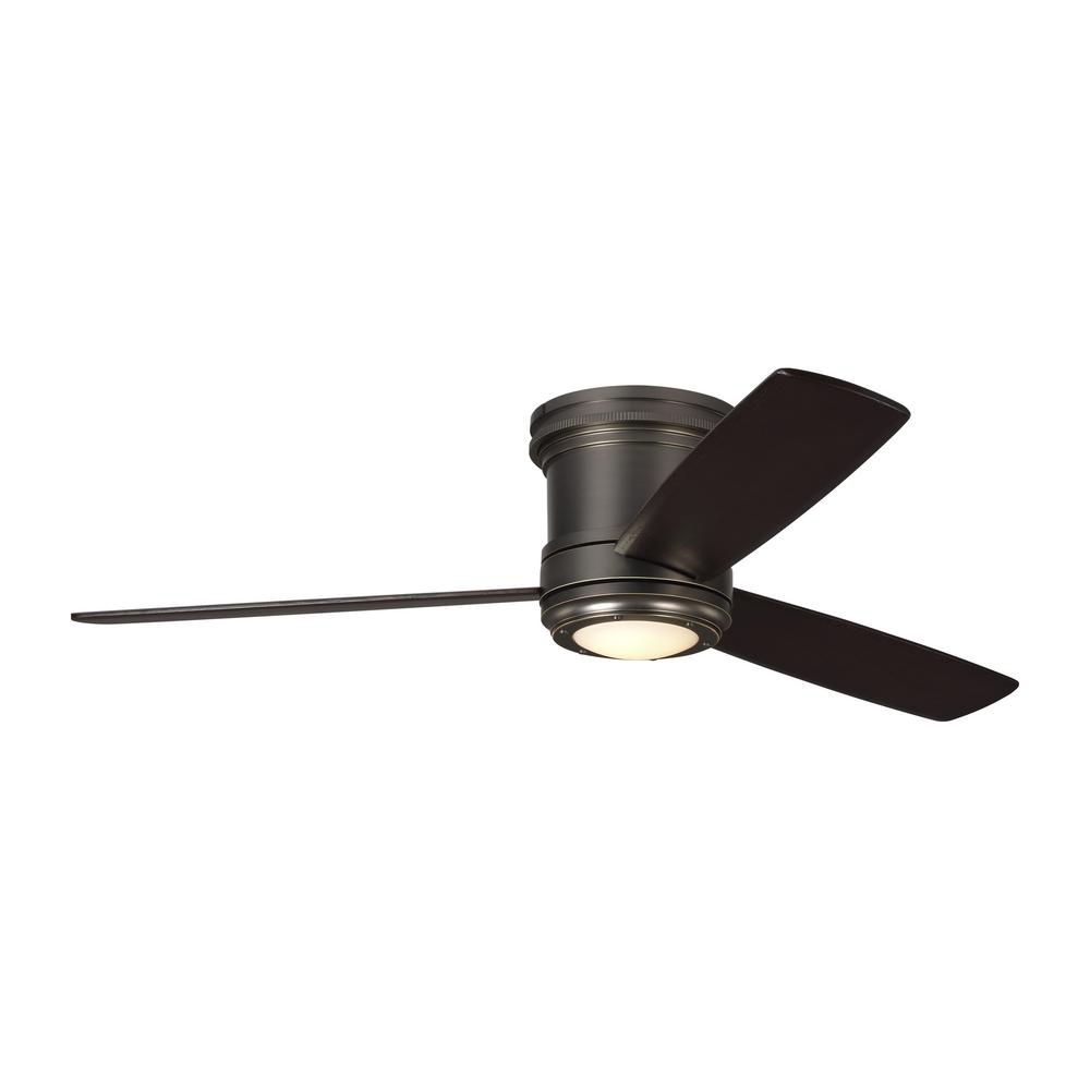 Monte Carlo TOB by Thomas O'Brien Aerotour Semi-Flush 56 in. Integrated LED Bronze Ceiling Fan with Light Kit and DC Motor was $749.96 now $449.97 (40.0% off)