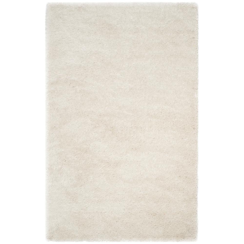 Safavieh Memory Foam Plush Shag Ivory 8 ft. x 10 ft. Area RugSGP256A8
