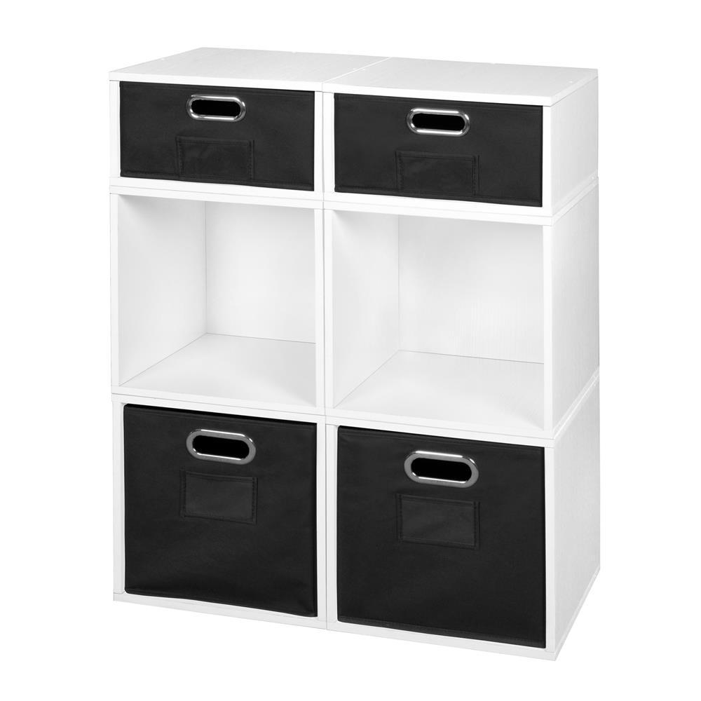 Regency Niche Cheer 26 In X 32 5 White Wood Grain Black 4 X 32 5 In White Wood Grain