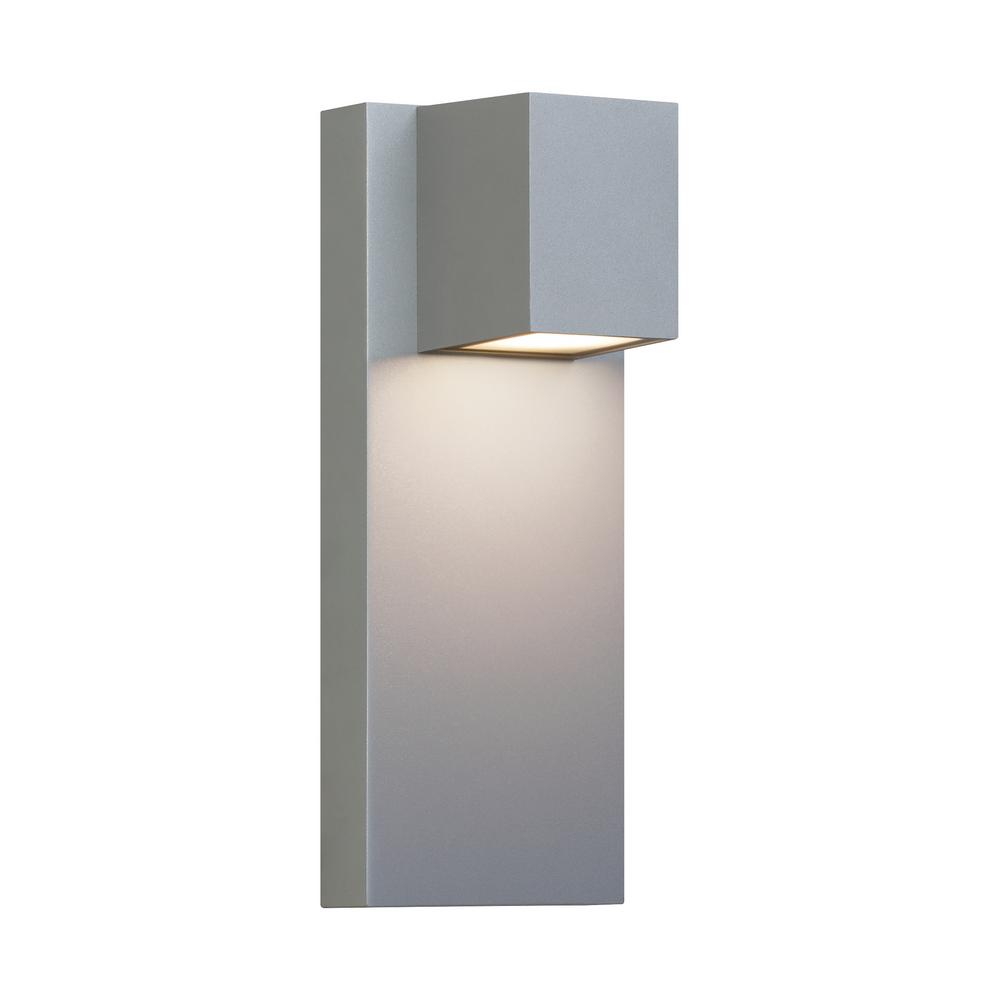 Lbl Lighting Quadrate 1 Light Graphite Outdoor 13 In Integrated Led Wall Lantern Sconce Lbl Lighting Quadrate 1 Light Graphite Outdoor 13 In Integrated Led Wall Lantern Sconce