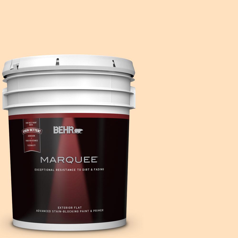 BEHR Premium Plus Ultra 1gal. 310C2 Orange Glow Flat Exterior Paint