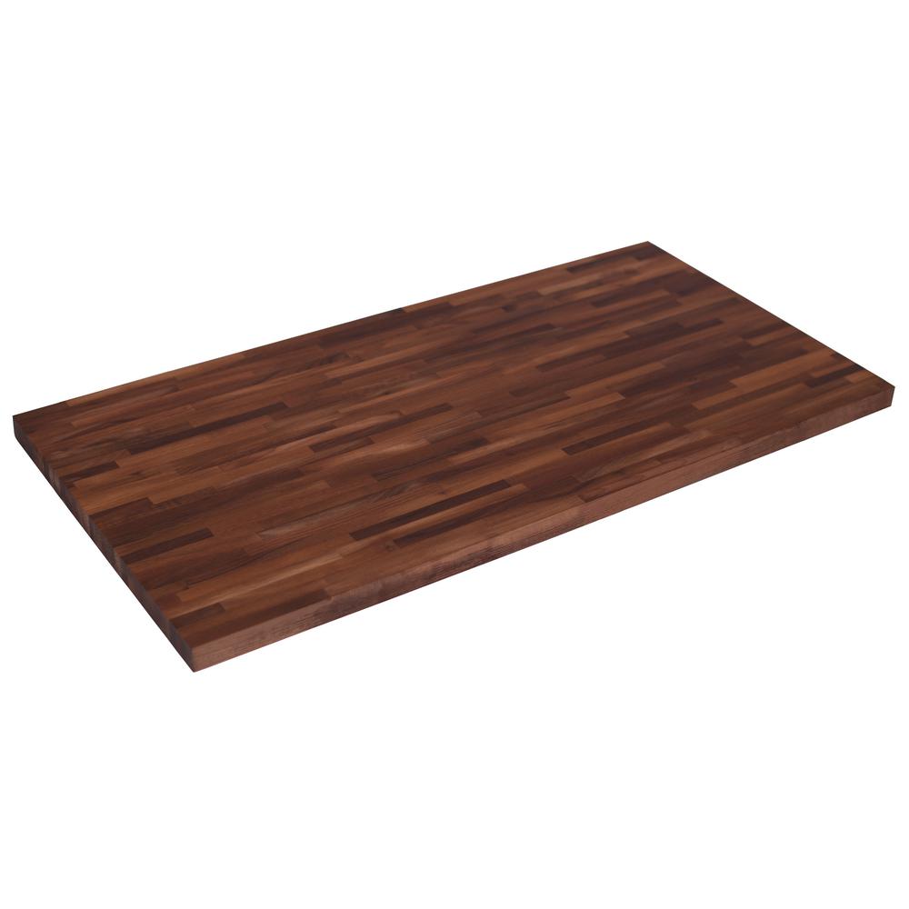 98 in.x 4 in.x.708 in. Wood Butcher Block Backsplash in Unfinished BirchBBB498 The Home Depot
