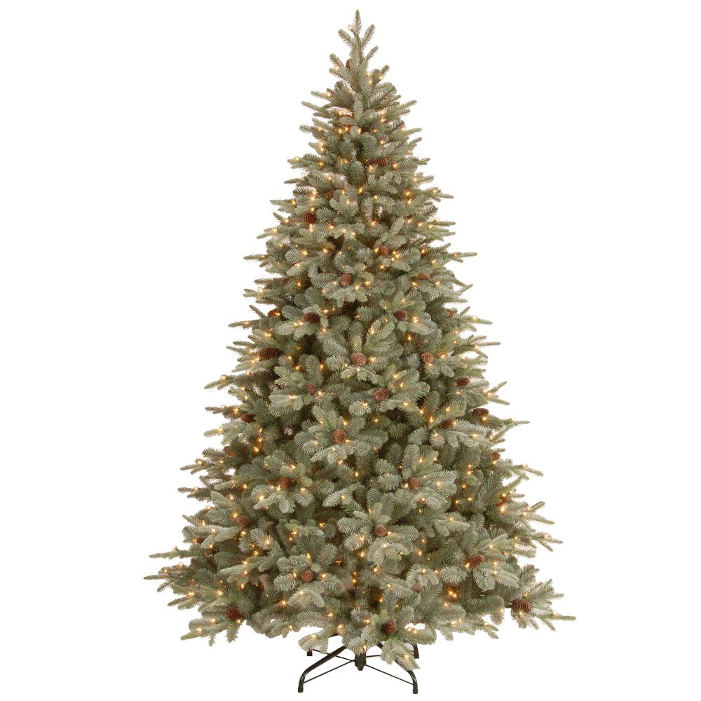 national tree company 7 1 2 feel real frosted artic spruce national tree company 7 1 2 feel real frosted artic spruce