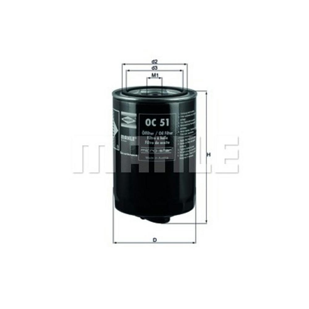 EAN 4009026028940 product image for MAHLE Engine Oil Filter | upcitemdb.com