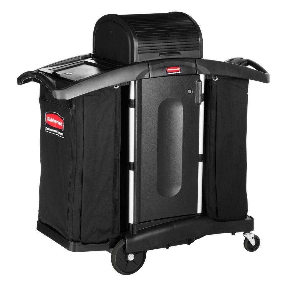 Rubbermaid Commercial Products Executive Housekeeping Compact Cleaning Cart