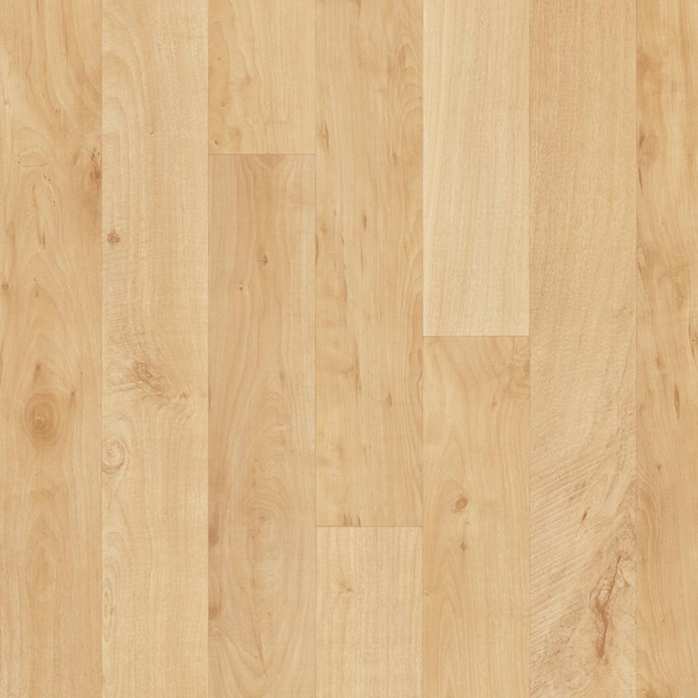 TrafficMASTER Hazelnut Oak Blonde 13 2 Ft Wide X Your Choice Length   Natural Oak Wood Finish Trafficmaster Vinyl Sheet Flooring C6580180c732p15 64 300 