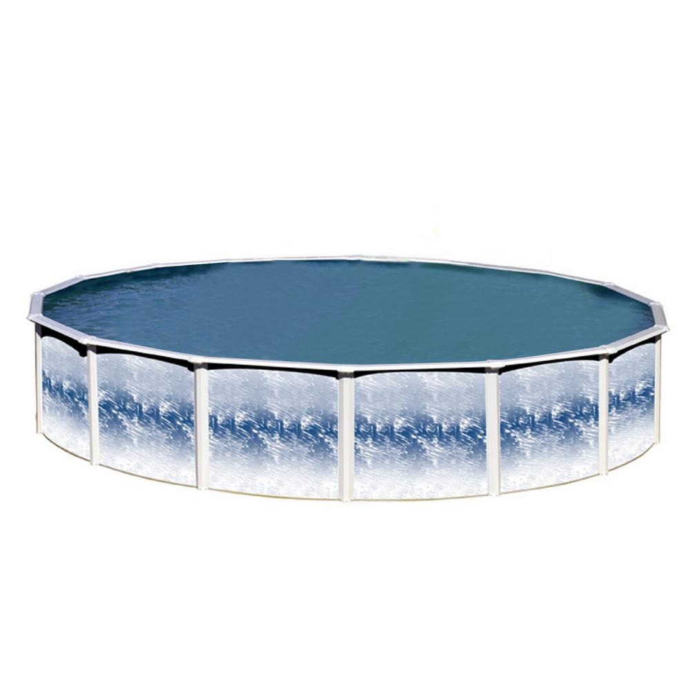 Yorkshire 18 Ft X 48 In Round Above Ground Pool Kit Yo1848 The Round Above Ground Pool Kit