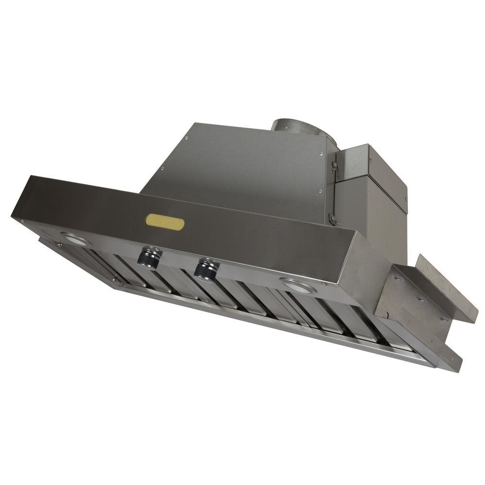 Foremost Professional Series 36 in. Range Hood Insert in Stainless SteelFRHI36T The Home Depot