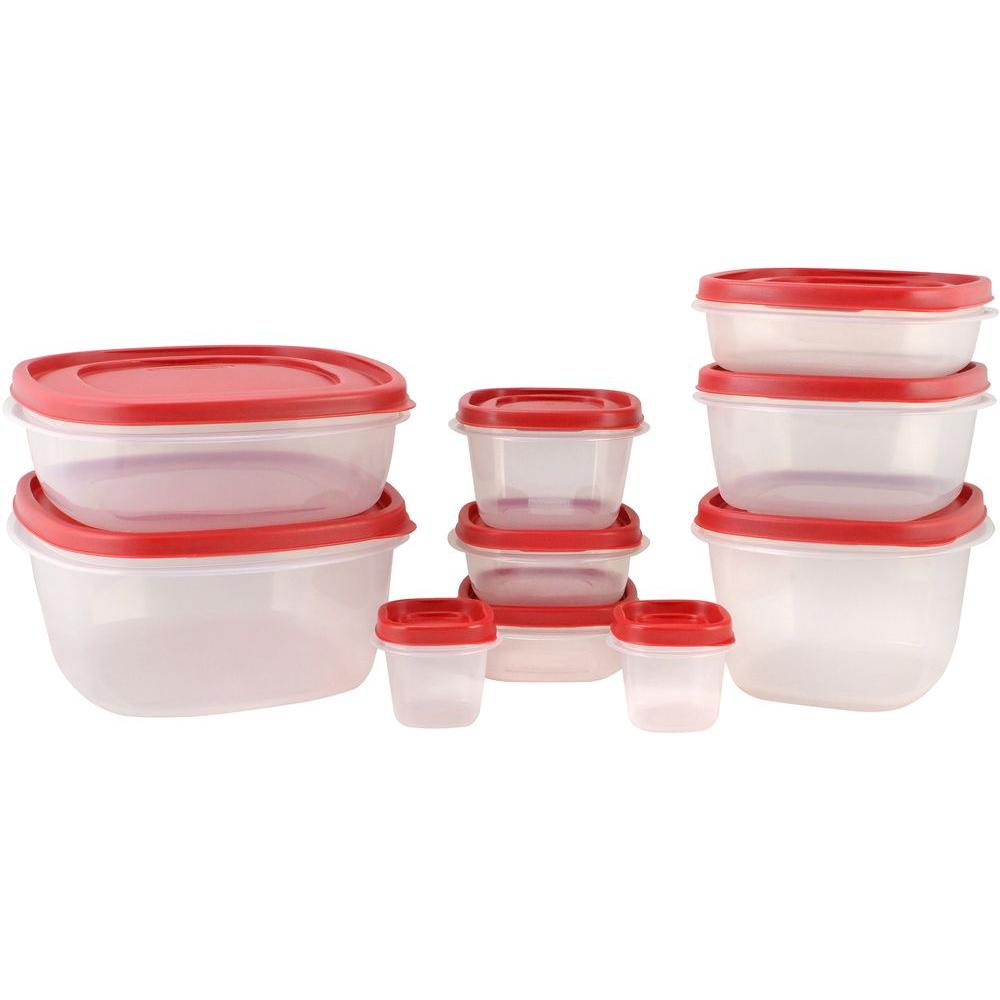 rubbermaid food storage containers airtight