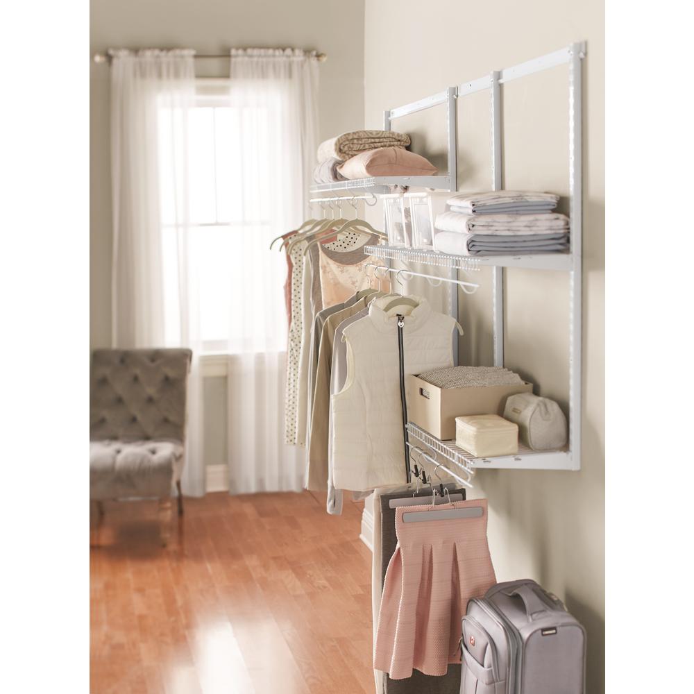 KIT 4-8' FT CLOSET SHELF WIRE FREESLDE-WHT-2060309 - The ...