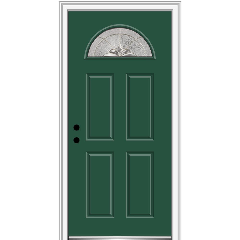 MMI Door 32 in. x 80 in. Heirlooms RightHand Inswing 1/4