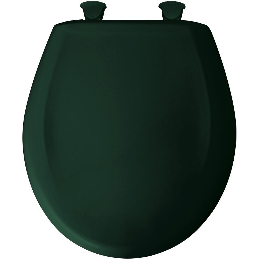 Bemis Round Closed Front Toilet Seat In Timberline 200slowt 145 Bemis Round Closed Front Toilet Seat In