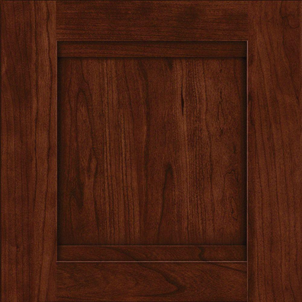 Kraftmaid 15x15 In Cabinet Door Sample In Sonora Cherry With