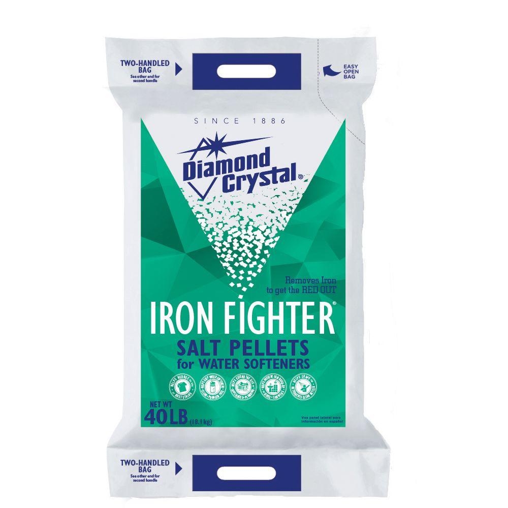 Diamond Crystal Iron Fighter Water Softener Salt Pellets-100012466 ...