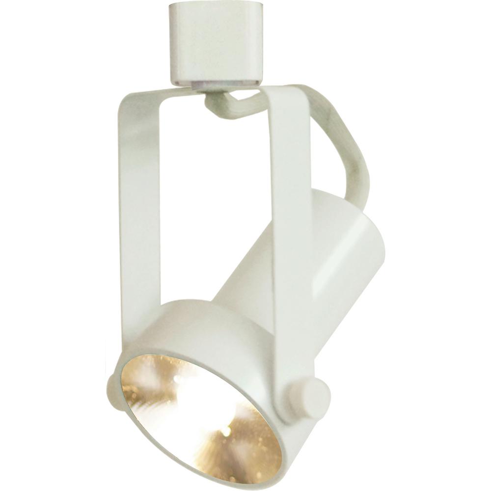 Volume Lighting 1 Light Indoor Interior White Gimbal Ring Integrated Led Track Head Volume Lighting 1 Light Indoor Interior White Gimbal Ring Integrated Led Track Head