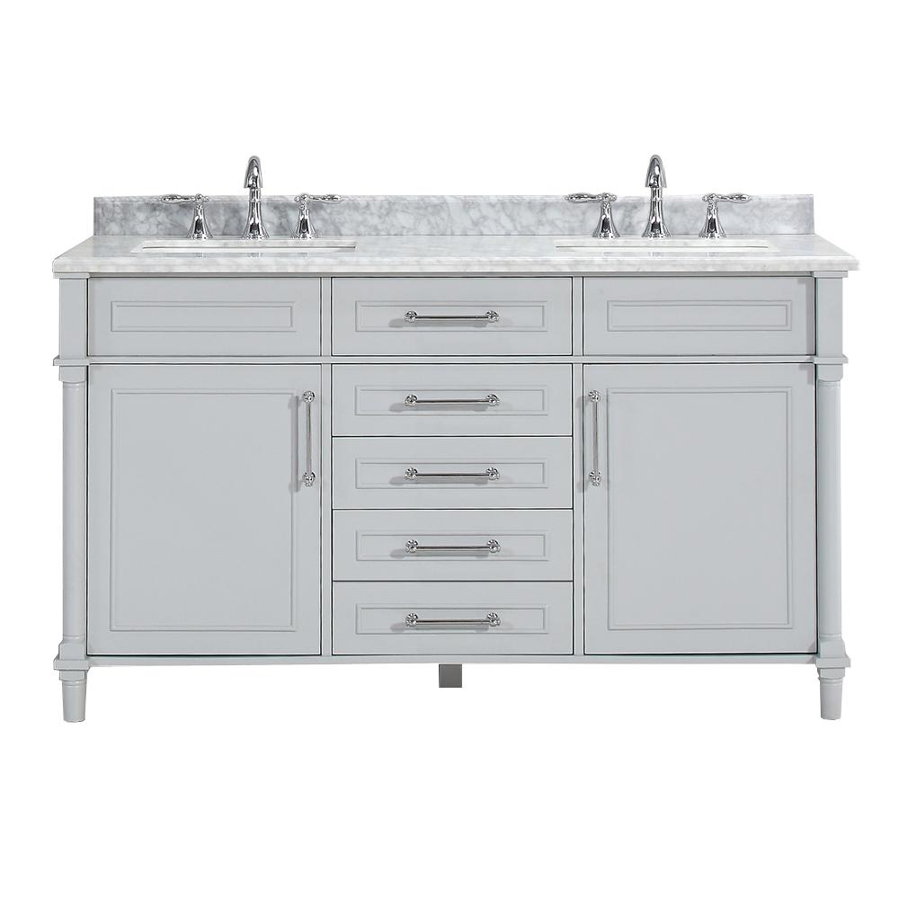 Home Decorators Collection Aberdeen 60 in. W x 22 in. D Double Bath