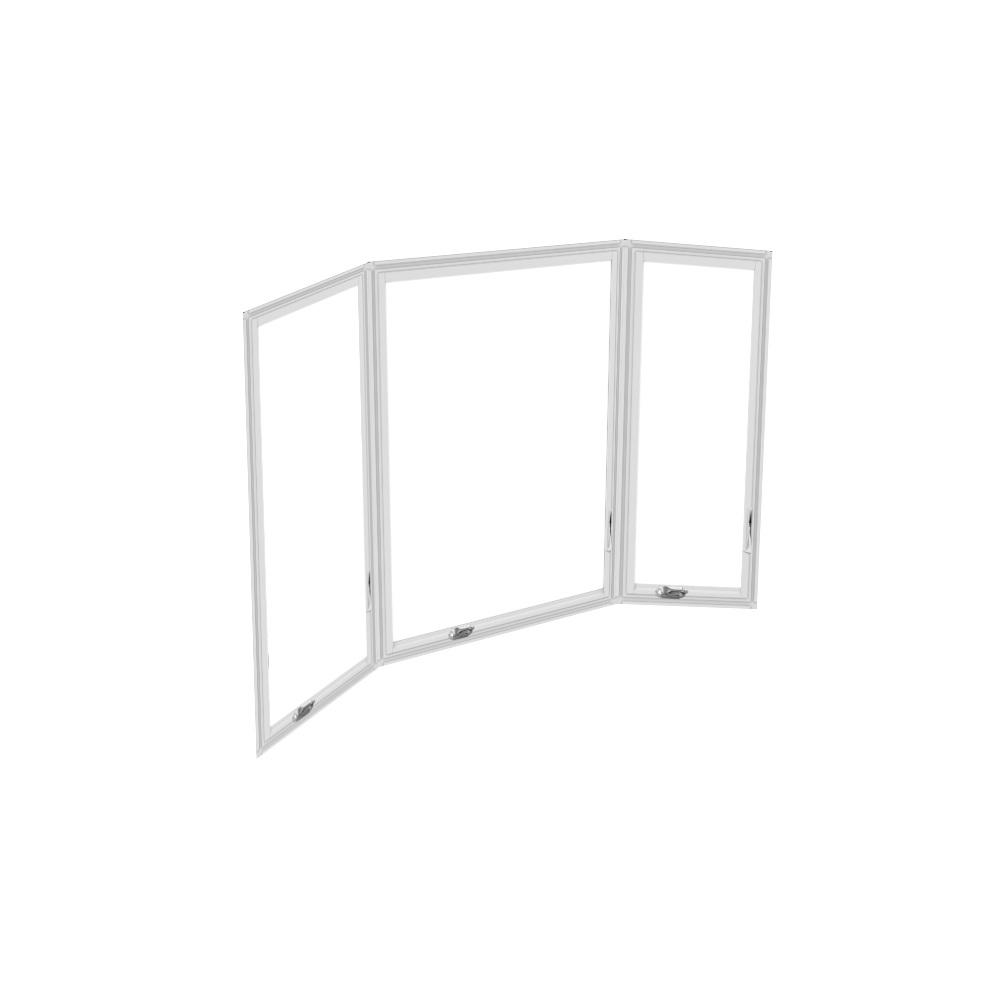 SIMONTON Installed Vinyl Bay WindowsHSINSTSMVVB The Home Depot