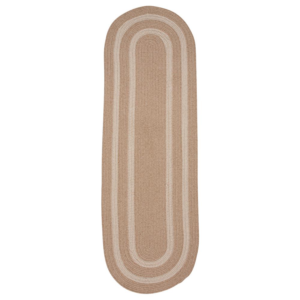 Home Decorators Collection Paige Natural 2 ft. x 10 ft. Braided Runner