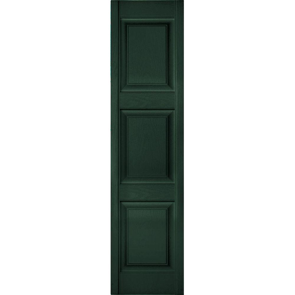 Ekena Millwork 12 in. x 51 in. Lifetime Vinyl Custom 3 Equal Raised