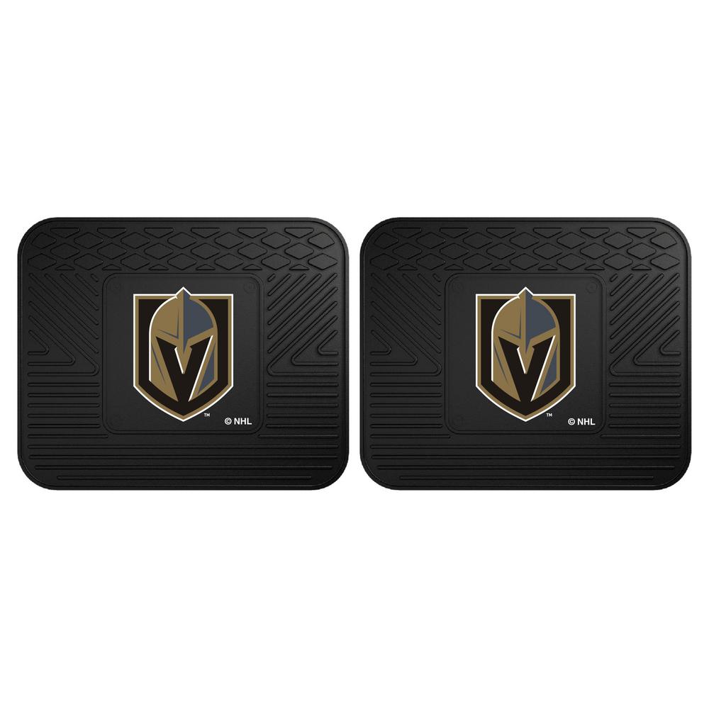 Fanmats Nhl Vegas Golden Knights 14 In X 17 In 2 Piece Set Of