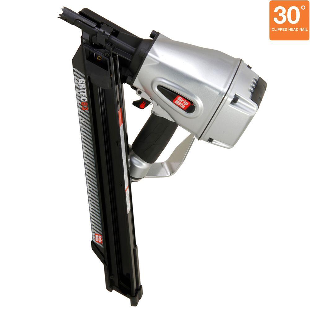 GripRite 31/4 in. 30 Degree Paper Framing NailerGRTFC83 The Home Depot