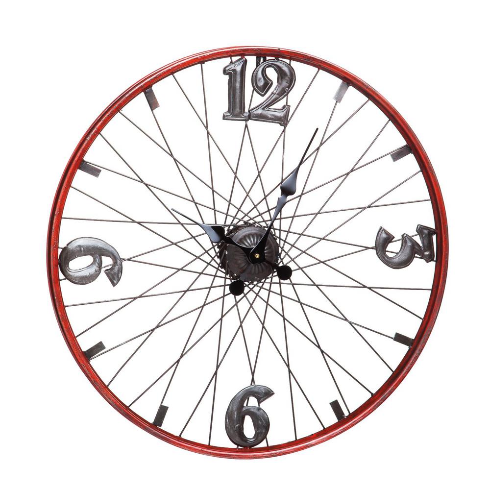 bicycle wheel clock